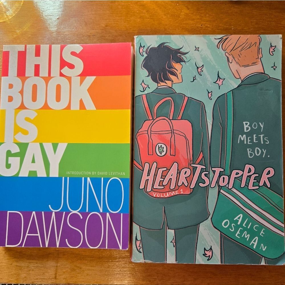 This Book Is Gay Juno Dawson Heartstopper Alice Oseman young adult novels book
